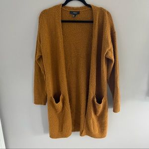 Burnt orange cardigan